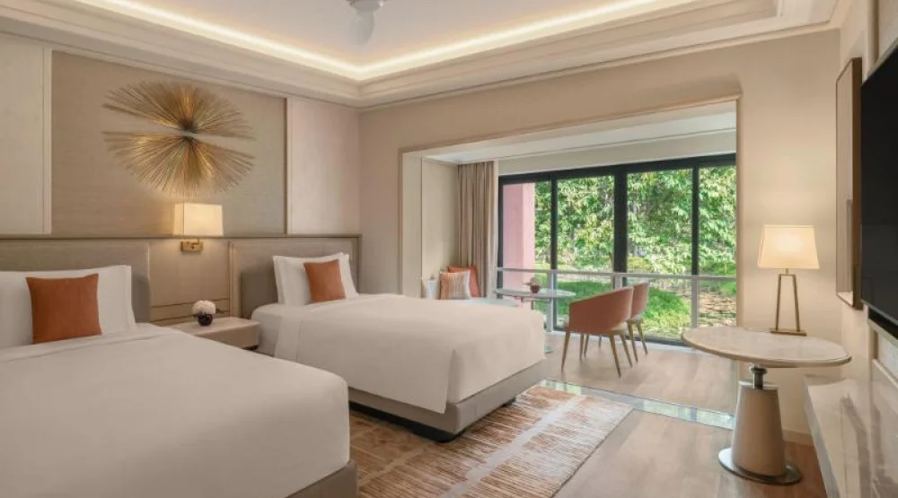 Conservatory Premier, Larger Guest Room, Two Twin, Lagoon View at The St. Regis Goa Resort