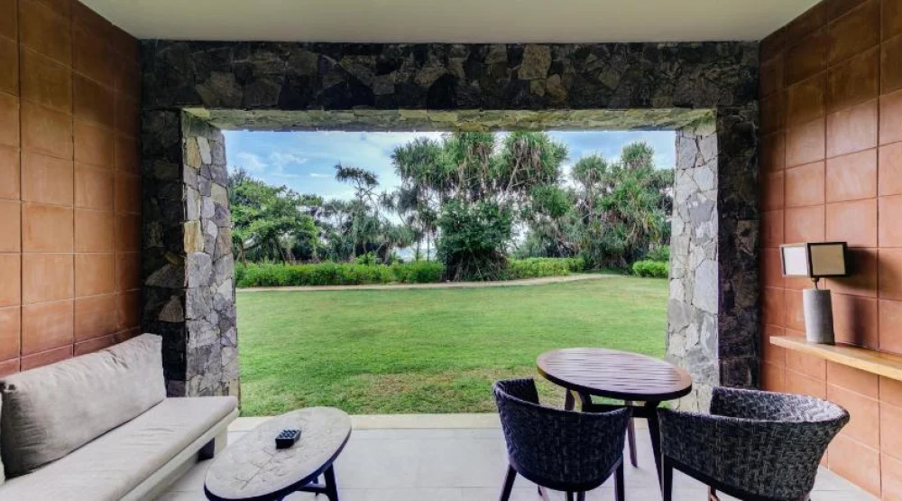 Luxury Sea Front Garden Terrace Twin at Cinnamon Bentota Beach Signature Selection