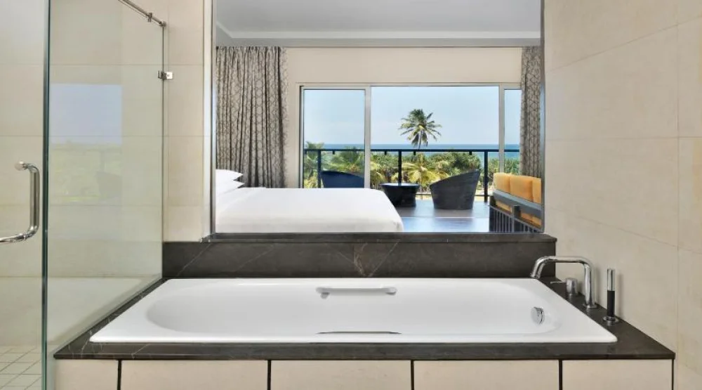 One Bedroom Junior Suite, One King, Ocean View, Balcony at Sheraton Kosgoda Turtle Beach Resort