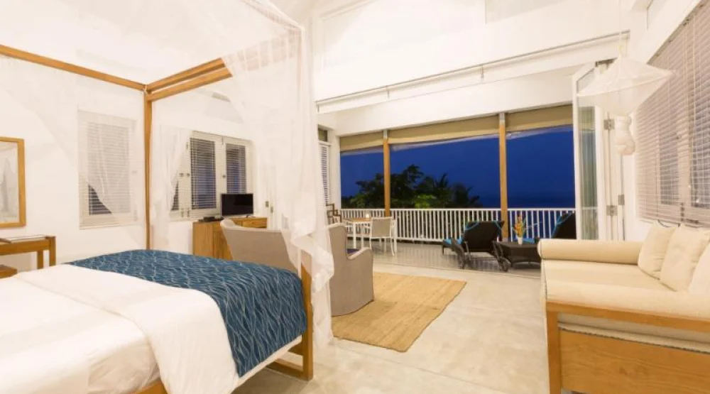 Ocean Suite with Sea View at Sri Sharavi Beach Villas & Spa