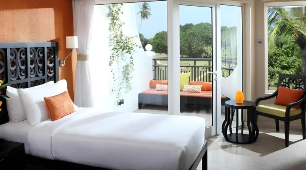 Deluxe Garden View Twin Bed Room at Taj Bentota Resort & Spa