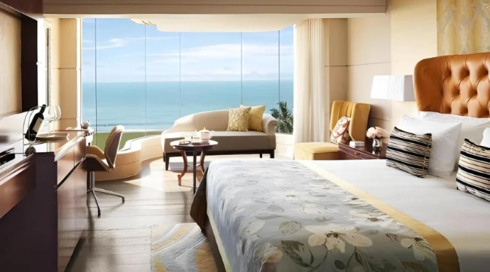 Luxury Room Ocean View Double Bed at Taj Samudra