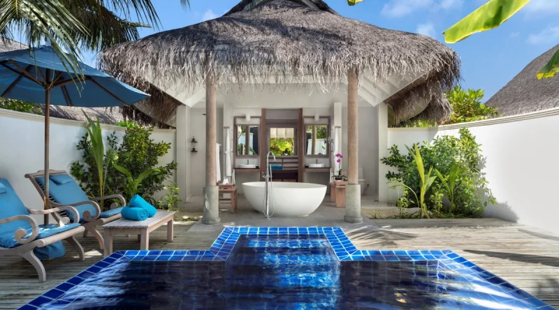 Sunset Pool Villa at Anantara Dhigu Maldives Resort