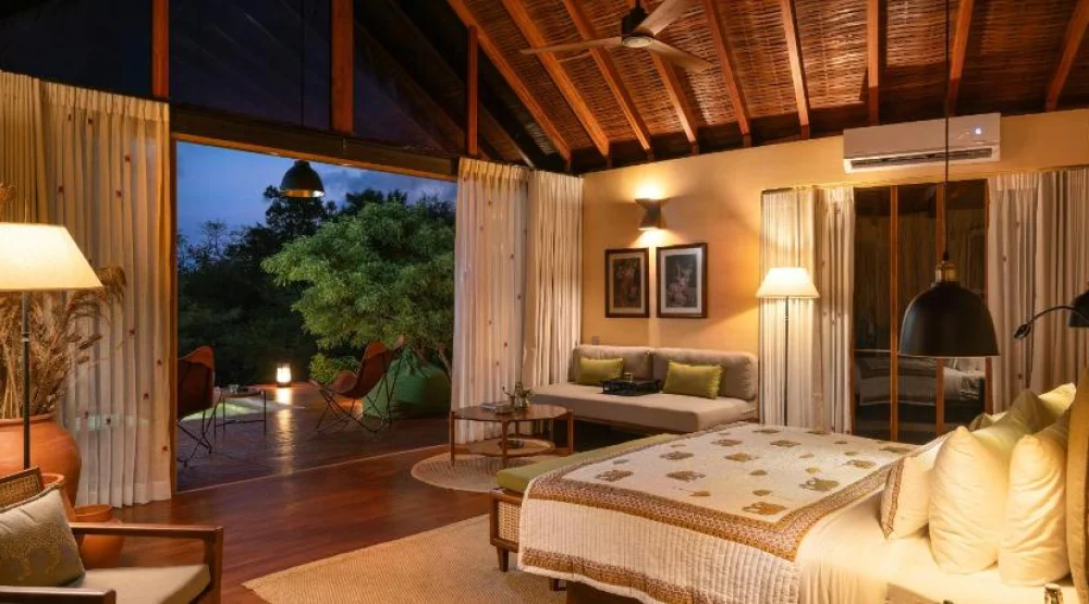 Premier Chalet with Plunge Pool at Taru Villas Villu
