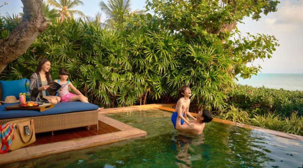 Luxury Beach Front Pool Suite at Anantara Bophut Koh Samui Resort