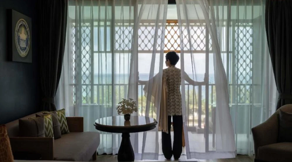 Premier Room, Sea View, One King Bed, Balcony at Avista Grande Phuket Karon