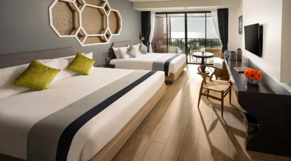 Premier Family Room, Sea View, One King Bed and One Queen Bed, Balcony at Avista Grande Phuket Karon