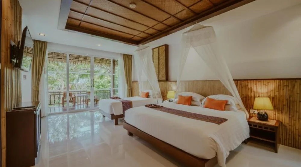 Triple Premier Room at Ban Sainai Resort