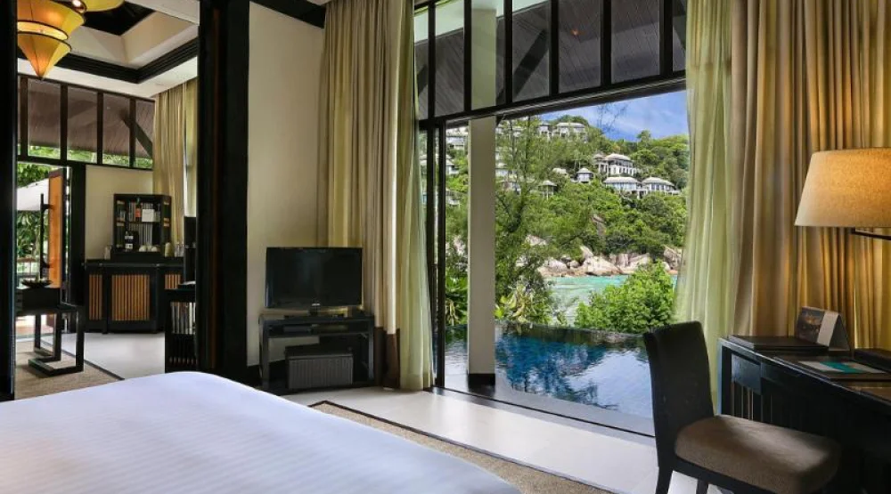 Partial Ocean View Pool Villa at Banyan Tree Samui