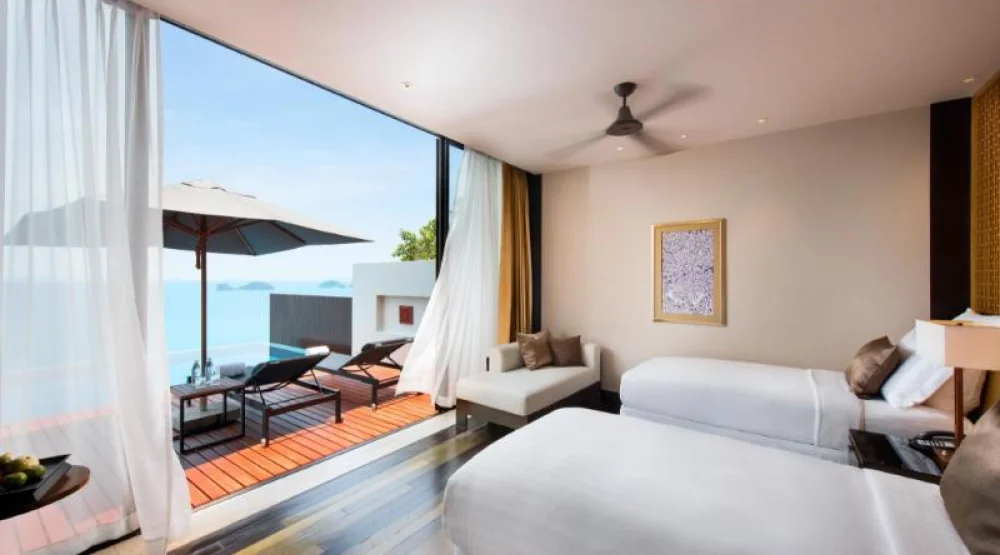 2-bedroom Family Ocean View Pool Villa at Conrad Koh Samui