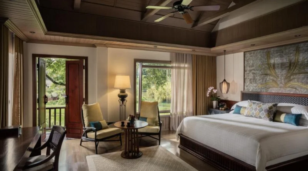 Upper Rice Terrace Pavilion One King Bed at Four Seasons Resort Chiang Mai