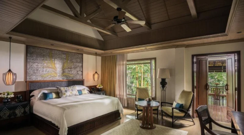 Garden Pavilion Two Twin Beds at Four Seasons Resort Chiang Mai