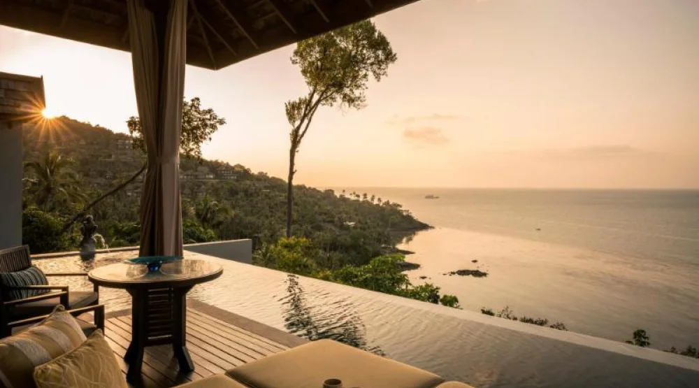 Panoramic Ocean View Pool Villa (1 King Size Bed) at Four Seasons Resort Koh Samui