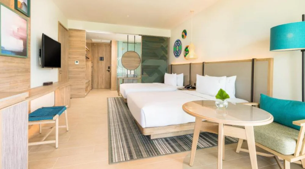Two Double Standard Ocean View Balcony at Holiday Inn Resort Samui Bophut Beach