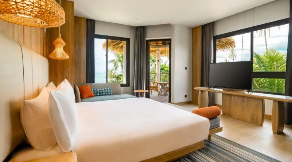 One Bedroom Suite Ocean View Balcony at Holiday Inn Resort Samui Bophut Beach