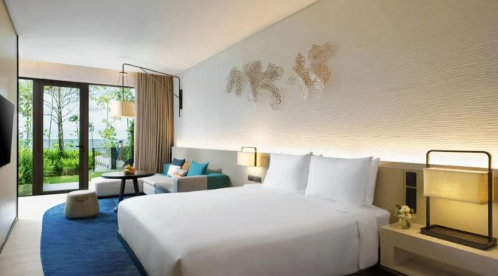 One King Bed Partial Ocean View Family at Hyatt Regency Koh Samui