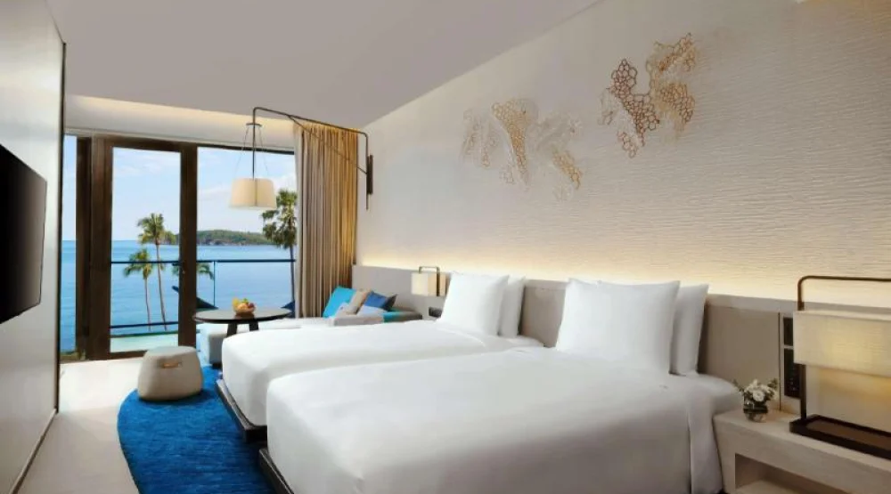 Two Twin Beds Ocean View at Hyatt Regency Koh Samui