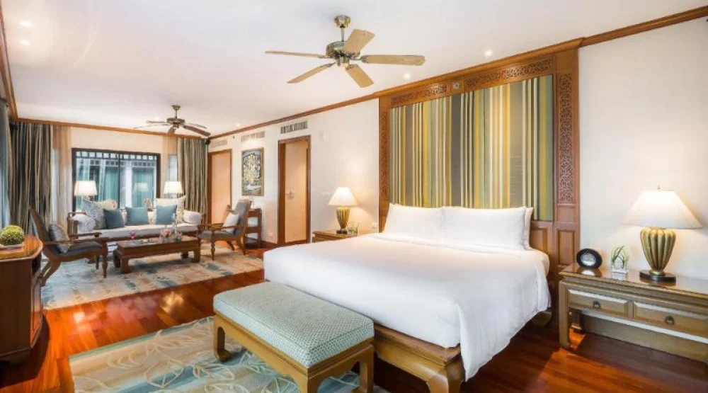 One Bedroom Suite, One King, Oceanfront, Whirlpool at JW Marriott Phuket Resort & Spa