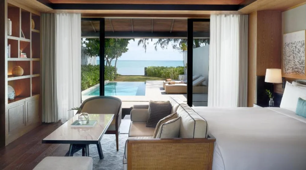 One King One Bedroom Oceanfront Pool Villa at Kimpton Kitalay Samui