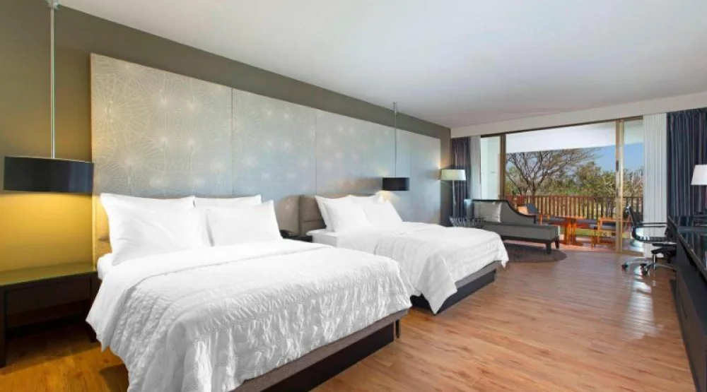 Guest Room, Two Double, Garden View, Balcony at Le Meridien Chiang Rai Resort
