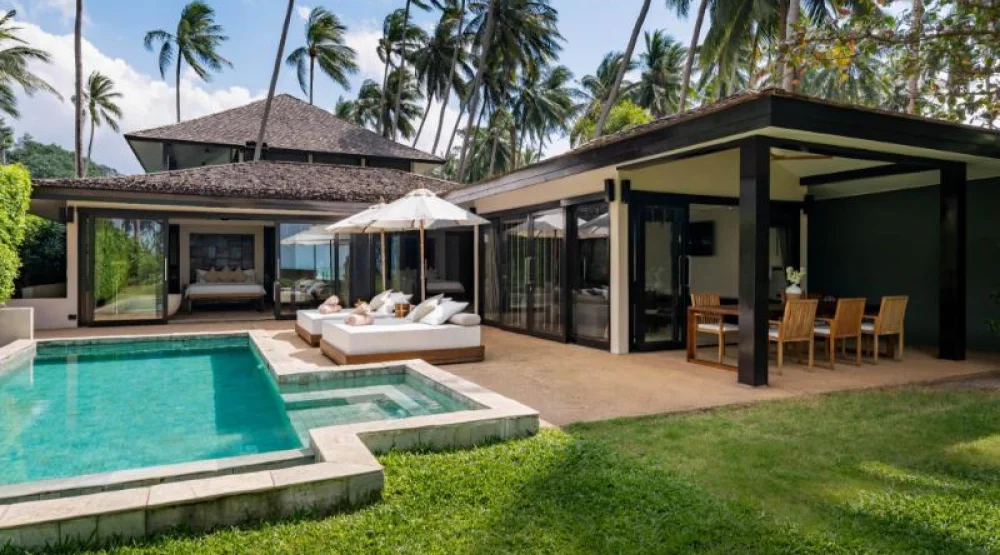 Ultimate Beachfront 2-bedroom Pool Villa at Nikki Beach Resort & Spa Koh Samui