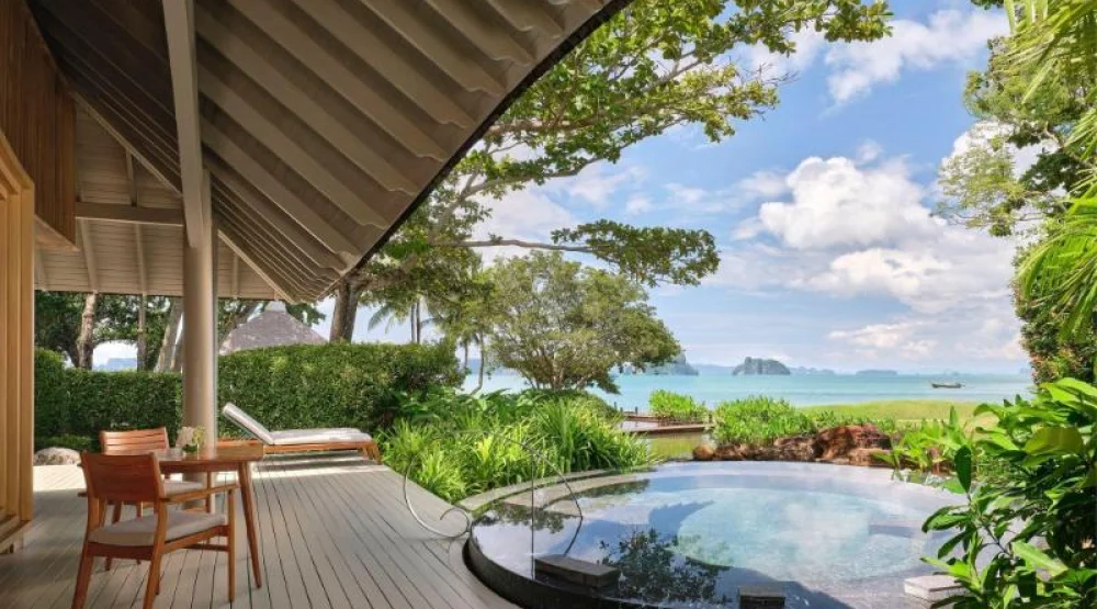 Beach Villa Oceanfront, One Bedroom Villa, One King, Sofa Bed, Oceanfront, Beach Front, Pool at Phulay Bay Ritz-Carlton Reserve