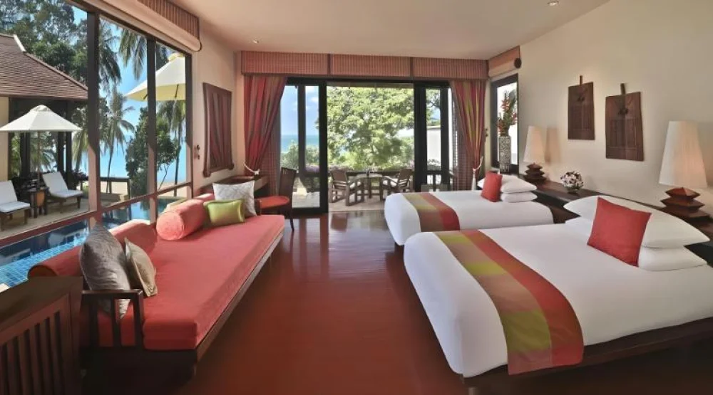Beachside Villa Two Bedrooms with Private Pool at Pimalai Resort & Spa