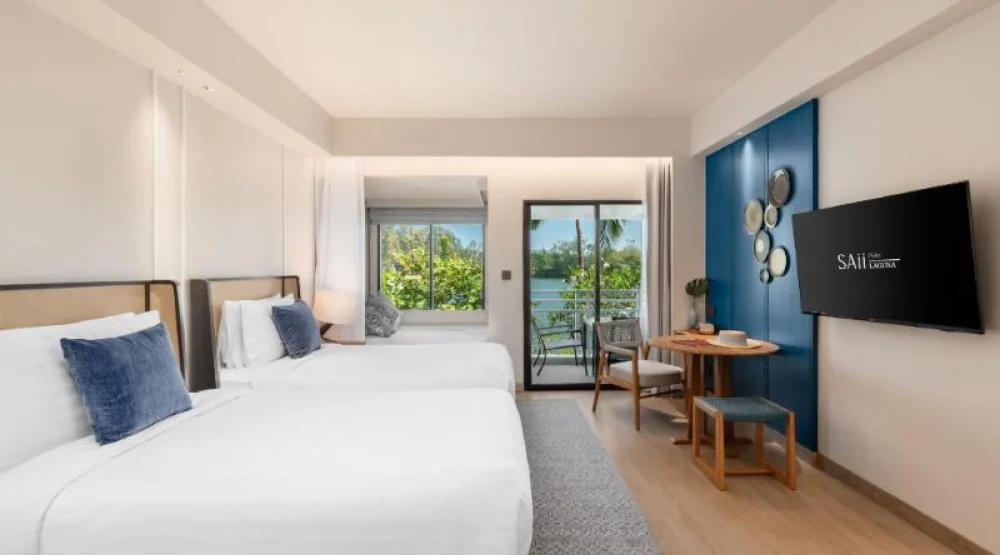 Lagoon View Two Twin Beds at SAii Laguna Phuket