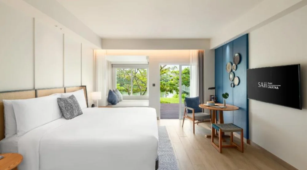 Lagoon View Terrace One King Bed at SAii Laguna Phuket