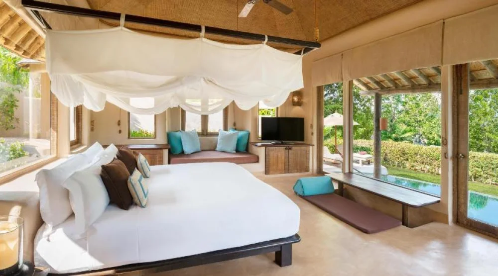 One Bedroom Villa, One King, Sofa Bed, Garden View, Private Pool at The Naka Island A Luxury Collection