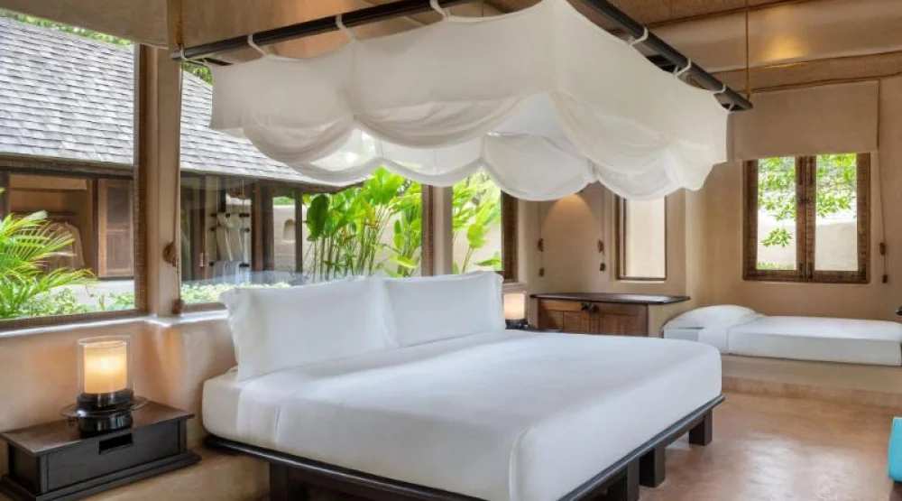 One Bedroom Villa, One King, Sofa Bed, Beachfront, Private Pool at The Naka Island A Luxury Collection