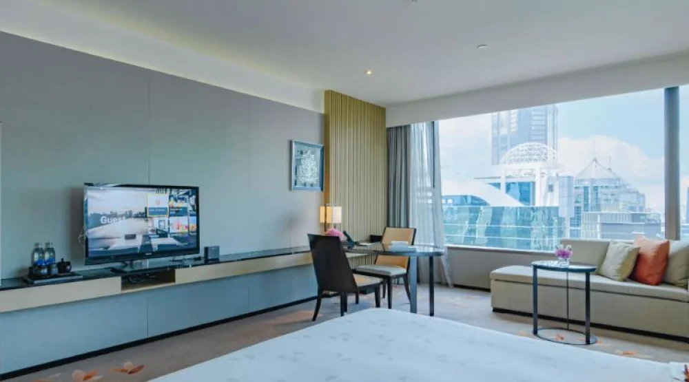 Deluxe Corner Twin Room at The Okura Prestige Bangkok