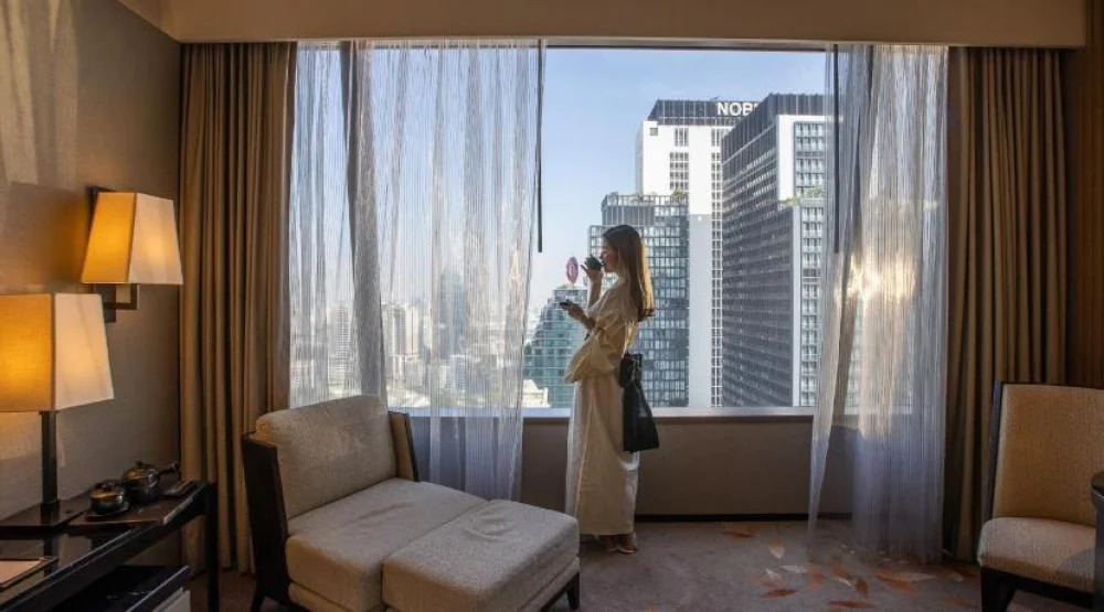 Okura Club Twin Room at The Okura Prestige Bangkok