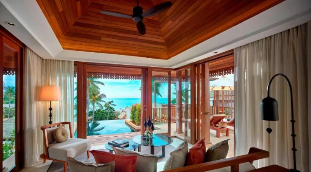 Exclusive Pool Villa, One Bedroom Villa, One King, Ocean View, Balcony, Private Pool at The Ritz-Carlton Koh Samui