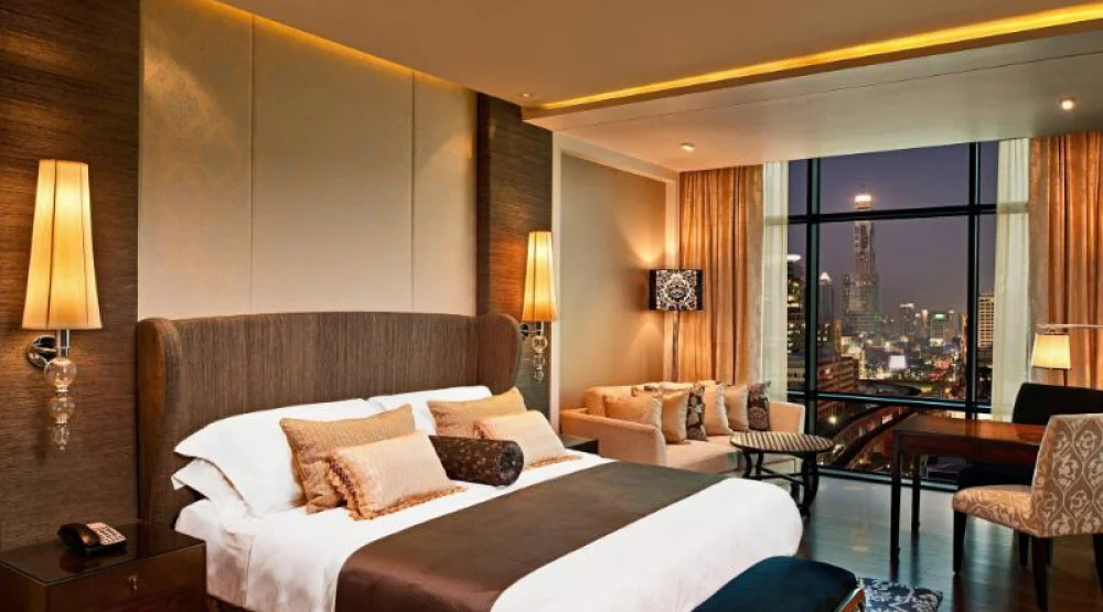 Guest Room, One King, City View at The St. Regis Bangkok