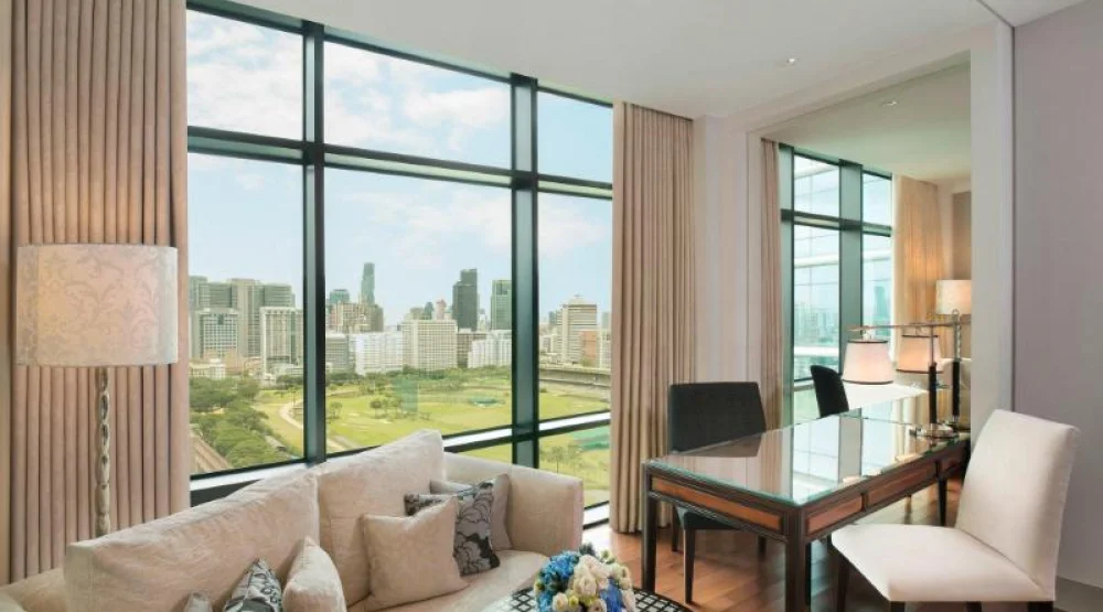 Guest Room, Two Double, Golf Course View at The St. Regis Bangkok