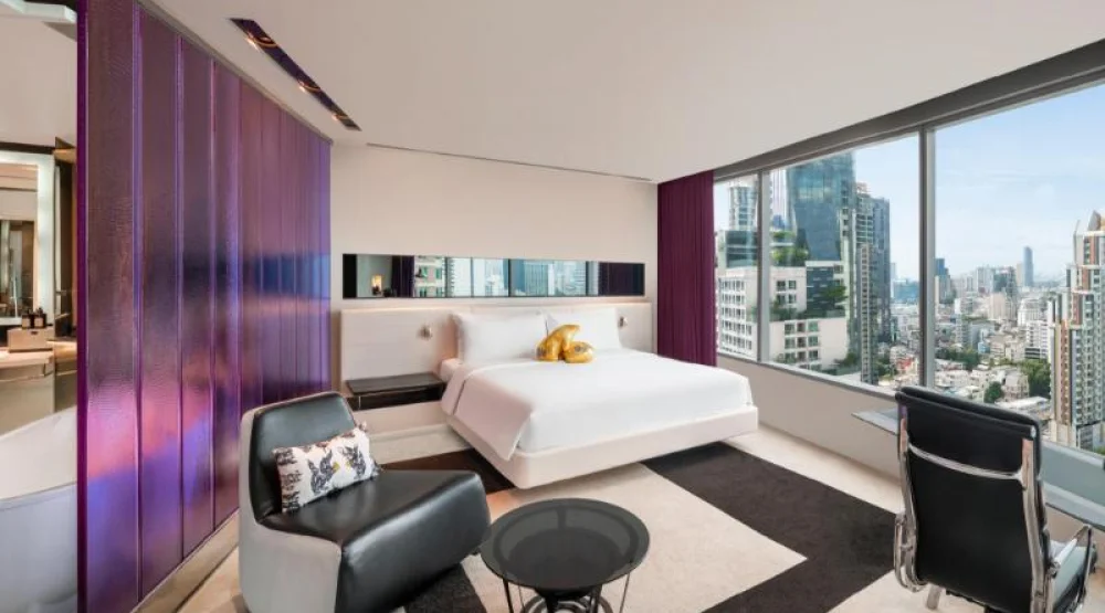 Deluxe, Guest Room, One King at W Bangkok