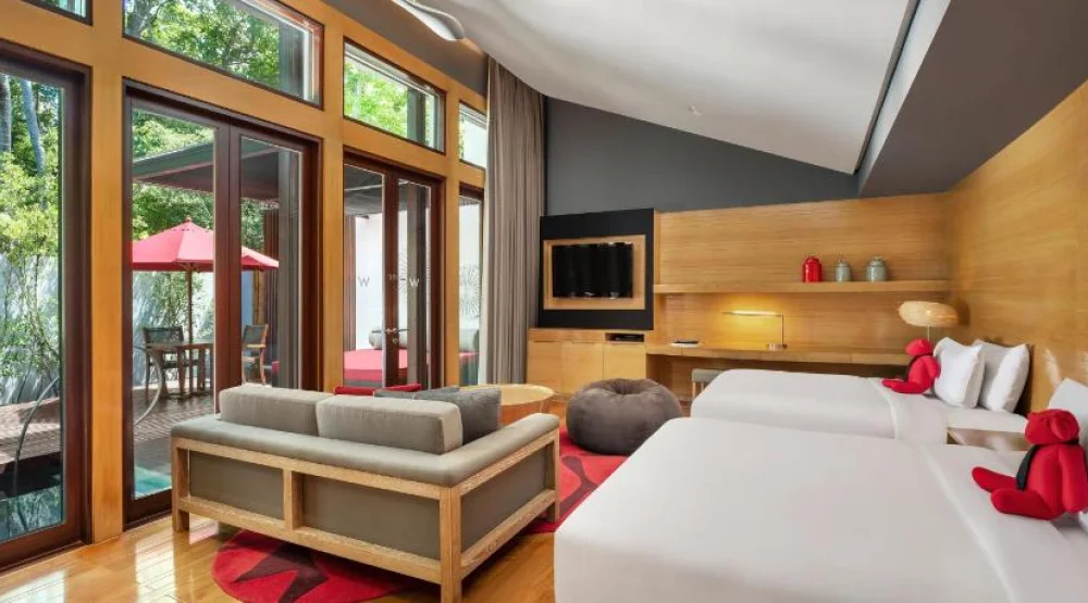 Jungle Oasis, One Bedroom Villa, Two Queen, Garden View, Private Pool at W Koh Samui