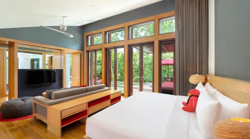 Tropical Oasis, One Bedroom Villa, One King, Garden View, Private Pool at W Koh Samui