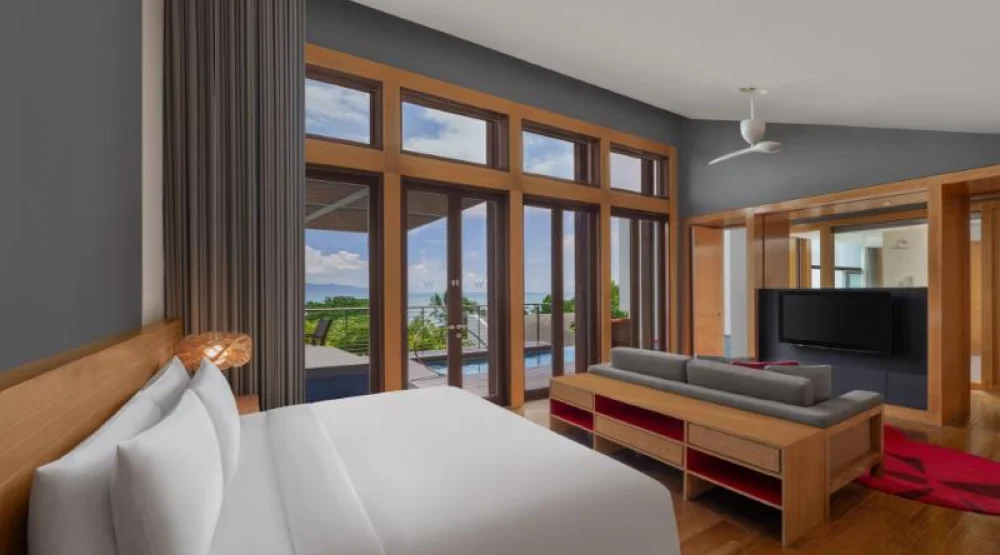 Ocean View Escape, One Bedroom Villa, One King, Ocean Facing View, Private Pool at W Koh Samui