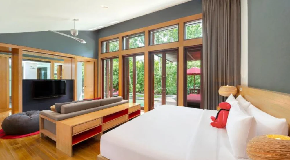 Ocean Front Haven, One Bedroom Villa, One King, Oceanside, Beach Front, Private Pool at W Koh Samui