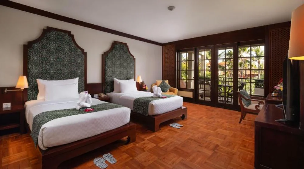 Ayodya Palace Twin Room at Ayodya Resort Bali