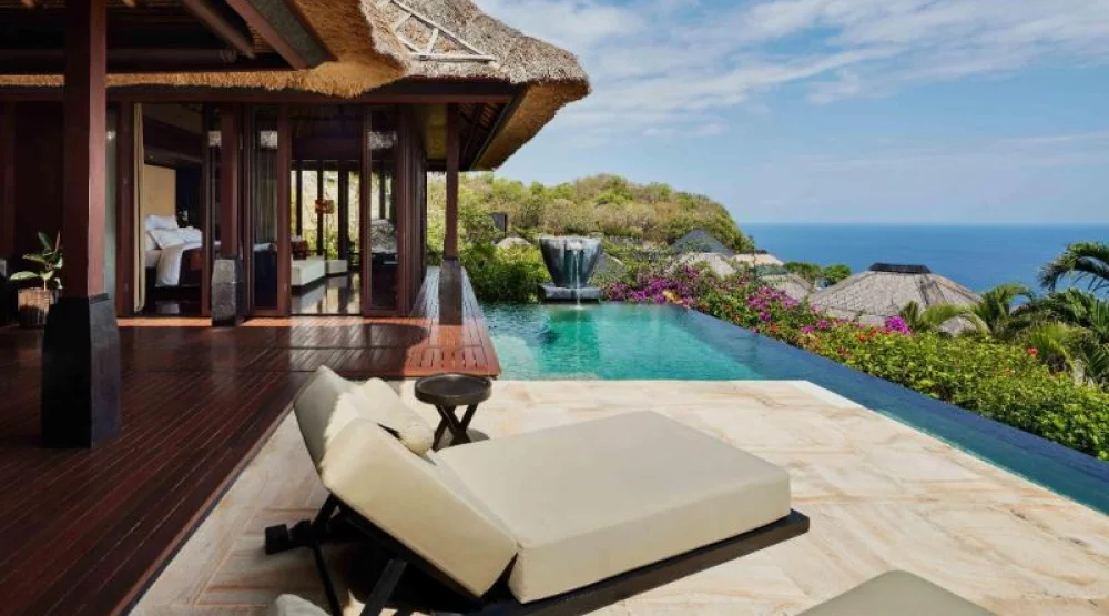 Premier Ocean View One Bedroom Villa Plunge Pool at Bvlgari Resort Bali