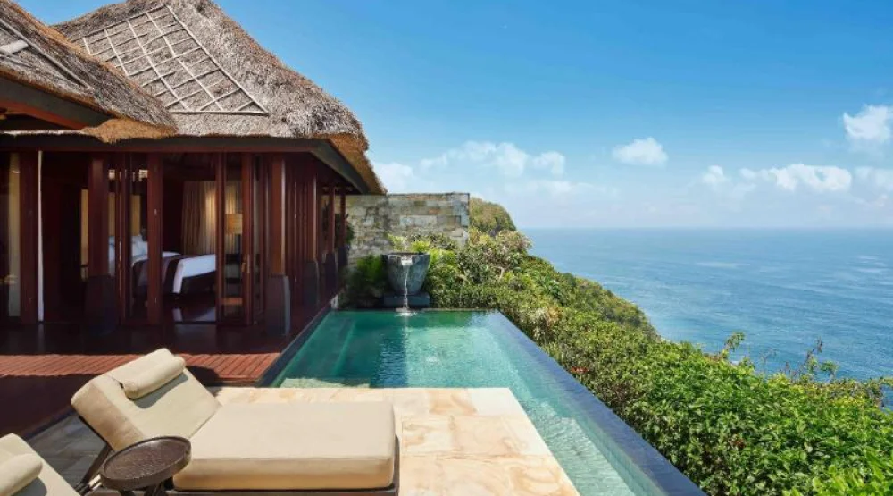 Ocean Cliff One Bedroom Villa Plunge Pool at Bvlgari Resort Bali