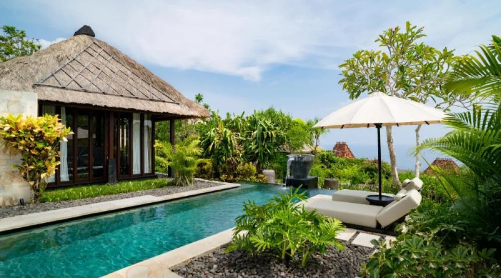 Premier Ocean View Two Bedroom Villa Private Pool at Bvlgari Resort Bali