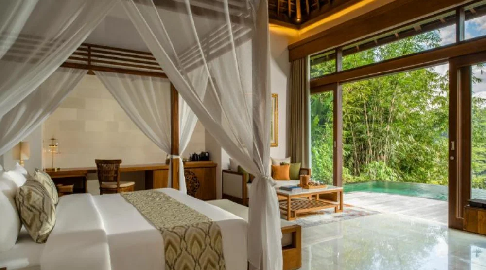 Puri Nadi Heated Pool One Bedroom Villa Forest View at Cicada Resort Bali Ubud Autograph Collection