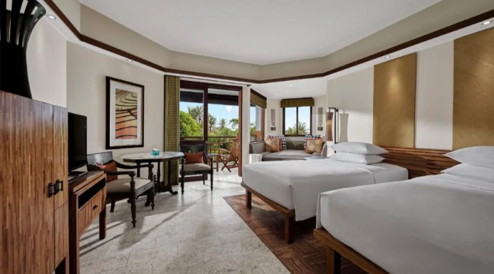 Two Twin Beds Garden View at Grand Hyatt Bali