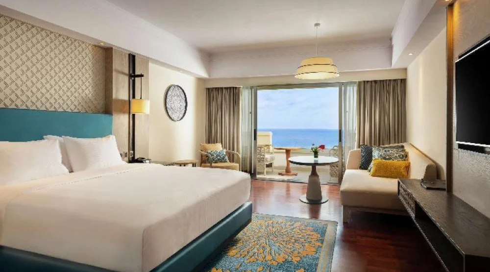 King Executive Room Ocean View at Hilton Bali Resort