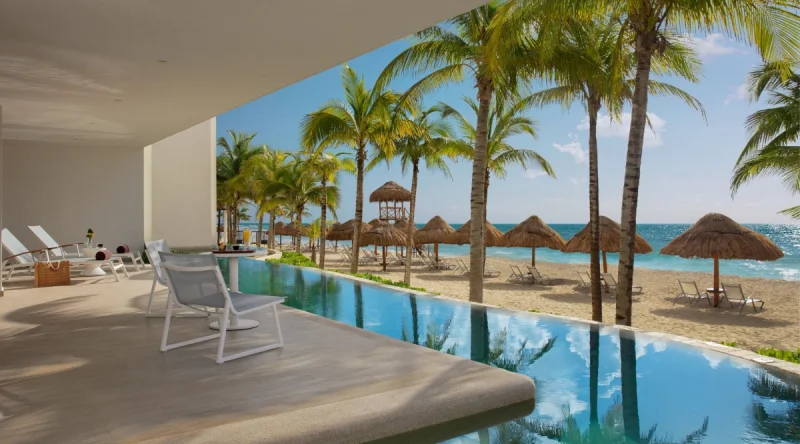 Preferred Club Master Suite Swim Out Ocean Front at Secrets Riviera Cancun Resort & Spa