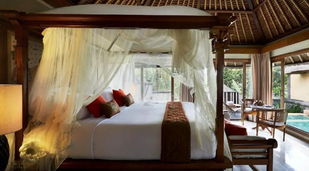 Pool Villa Garden View at Kamandalu Ubud